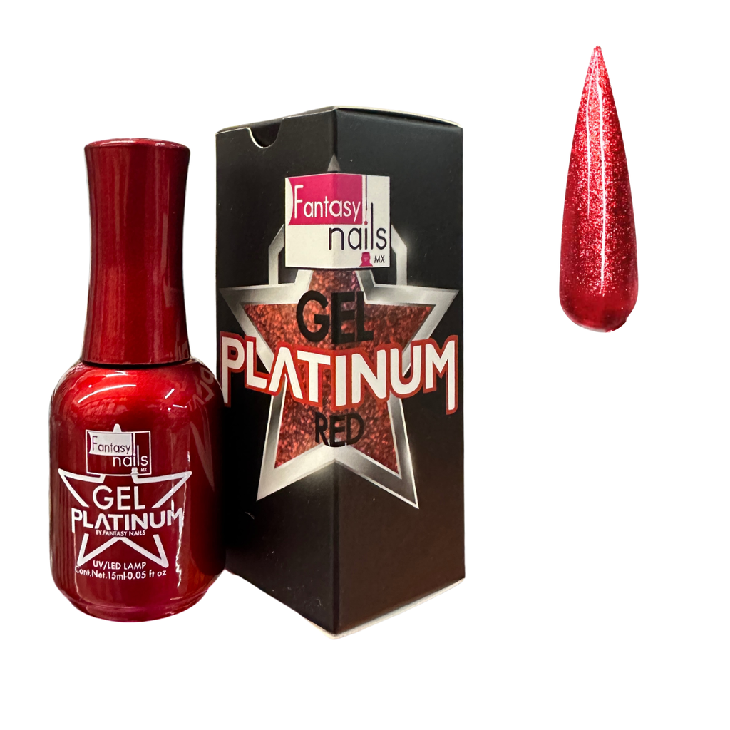 GEL PLATINUM RED 15 ML FANTASY