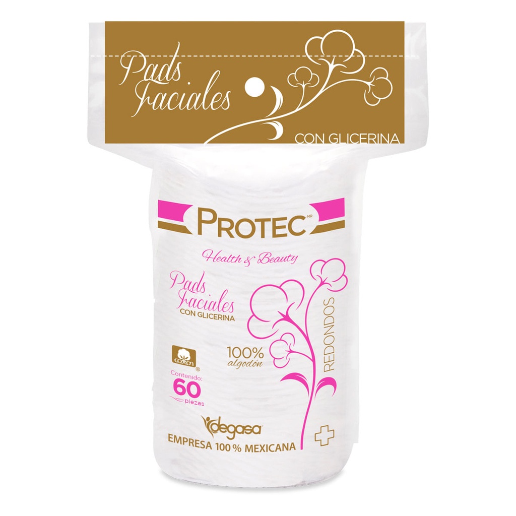 PADS FACIAL CON GLICERINA PROTEC