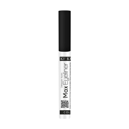 DELINEADOR LIQUIDO MAX EYELINER #01 PASTEL BLANCO