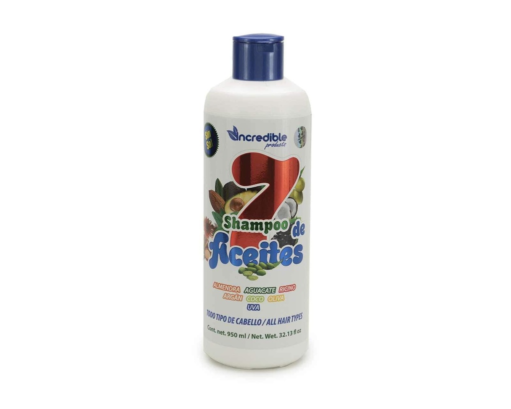 SHAMPOO DE 7 ACEITES 950ML