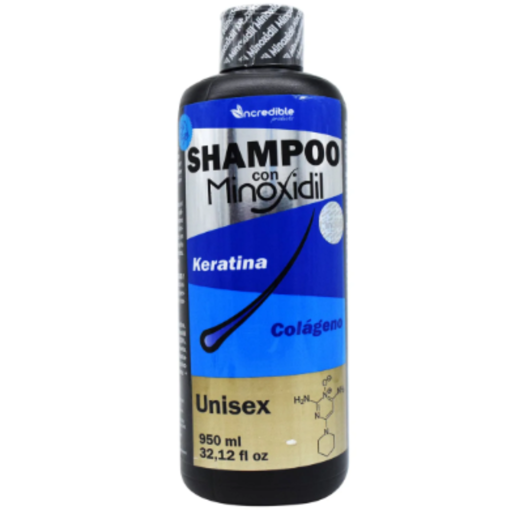 SHAMPOO CON MINOXIDIL 950ML INCREIBLE