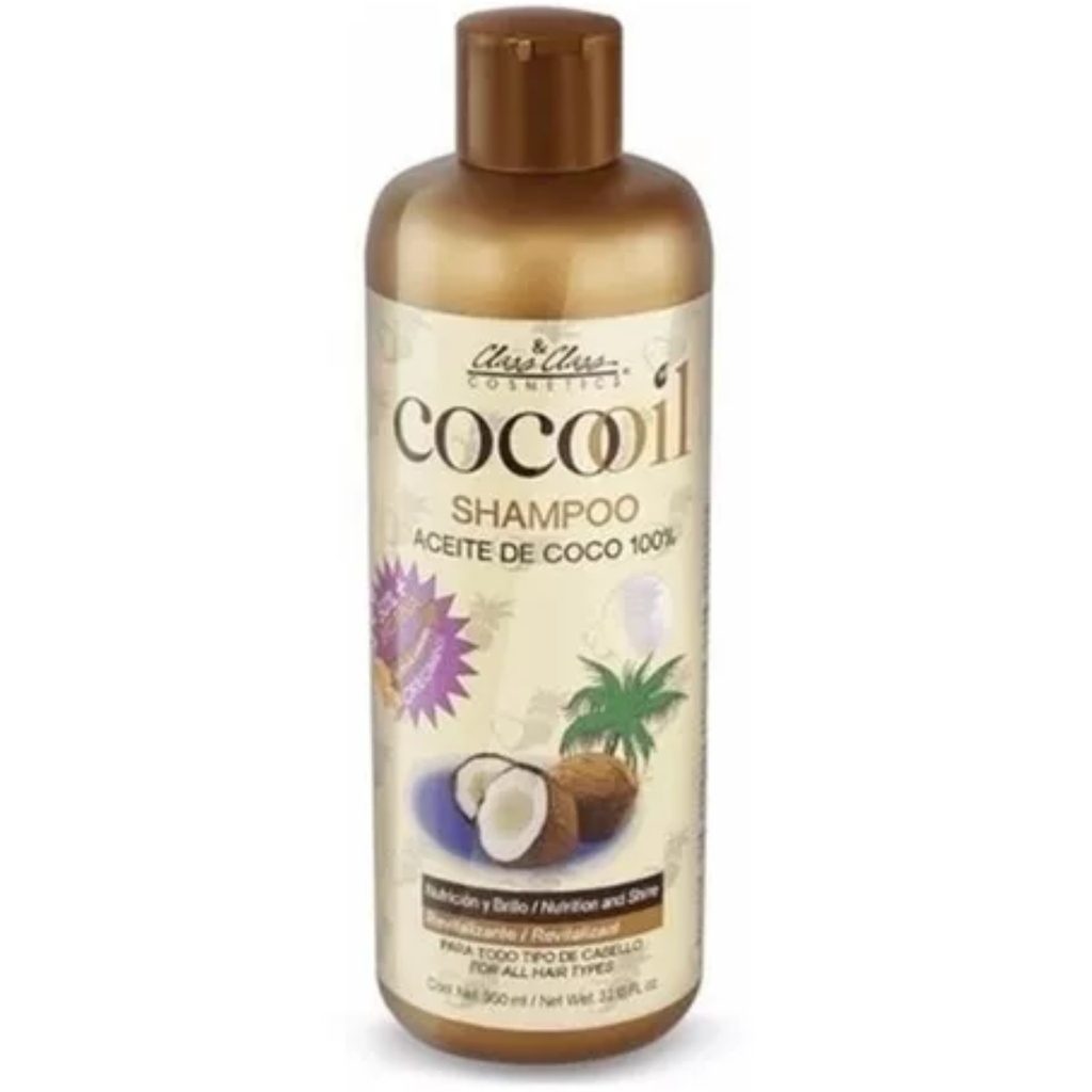 SHAMPOO DE ACEITE DE COCO 100% COCO OIL 950ML INCREIBLE