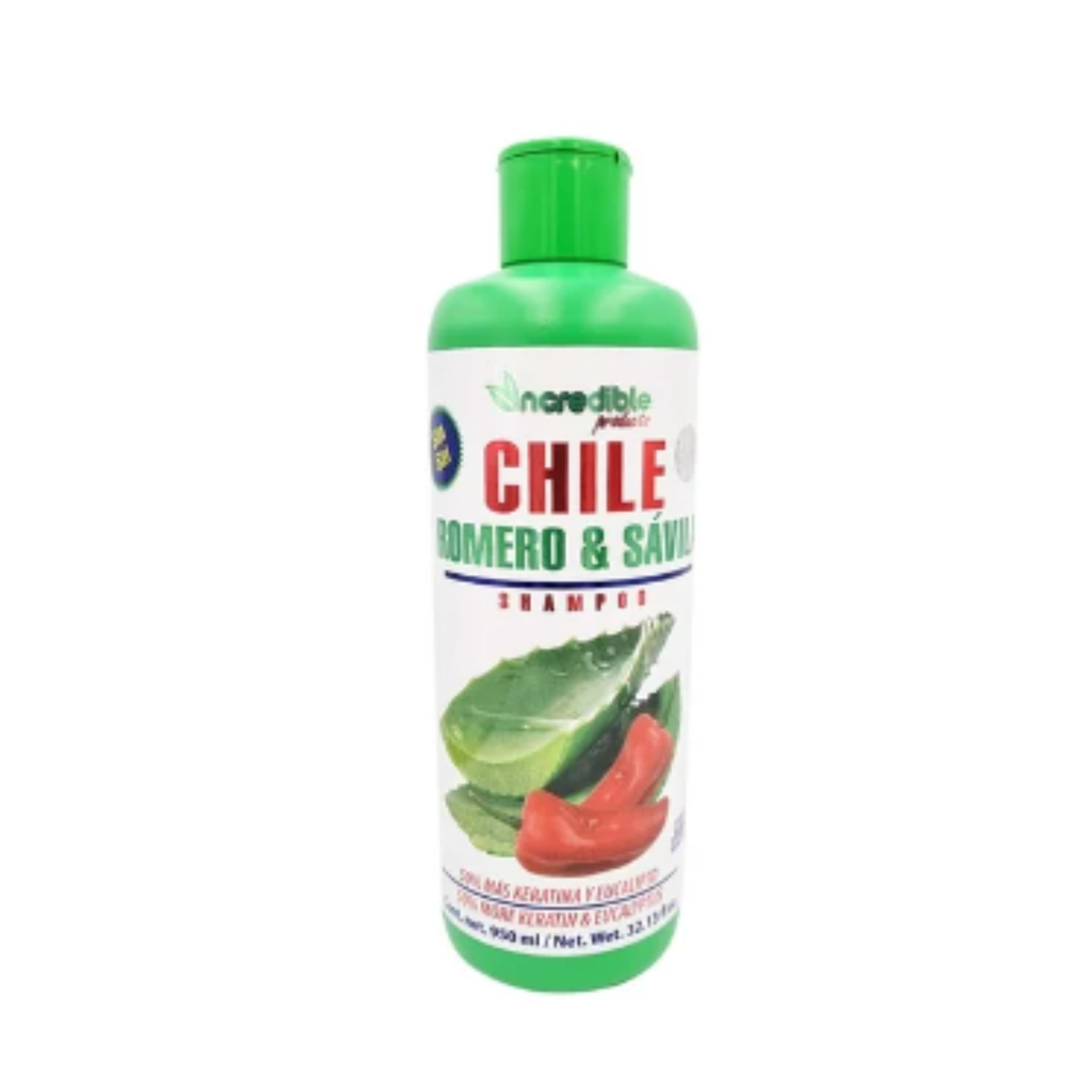 SHAMPOO CHIL´S ROMERO Y SABILA 950ML INCREIBLE