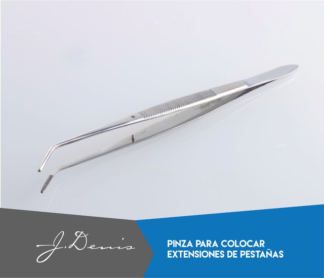 PINZA P/EXTENSIONES DE PESTAÑAS J DENIS