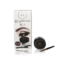 [7506289930289] POMADA EN CREMA P/CEJAS CAFE KJ