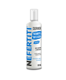 [7502238705533] SHAMPOO COLOR MASK MATIZADOR AZUL 300ML NEFERTITI