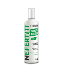 [7502238705540] SHAMPOO COLOR MASK MATIZADOR VERDE 300ML NEFERTITI