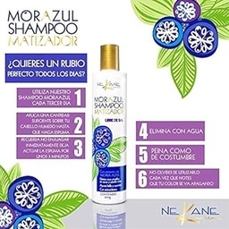 [659525853273] SHAMPOO MATIZADOR MORA AZUL NEKANE 300ML (0659525863174) (069525853365)NK101029