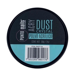 [7502285960176] POLVO ACRILICO PUNTO NAILS CRYSTAL 2OZ PNPC56