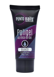 [7502295061436] PUNTO NAILS POLYGEL WHITE 50GRS PNPW50