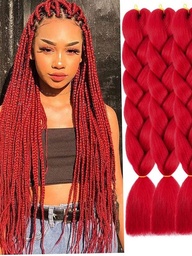 [TK-A12] TRENZA KANEKALON ROJA / TK-A13