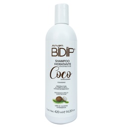[7502325121659] SHAMPOO HIDRATANTE DE COCO Y MACADAMIA BIDIIP 420ML (7506111205189)