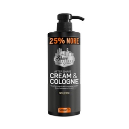 [8682035083986] CREAM AND COLOGE GOLDEN 500ML SHAVE FACTORY