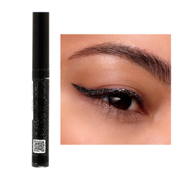 [7506289937868] DELINEADOR LIQUIDO MAX EYELINER #28 GLITTER NEGRO