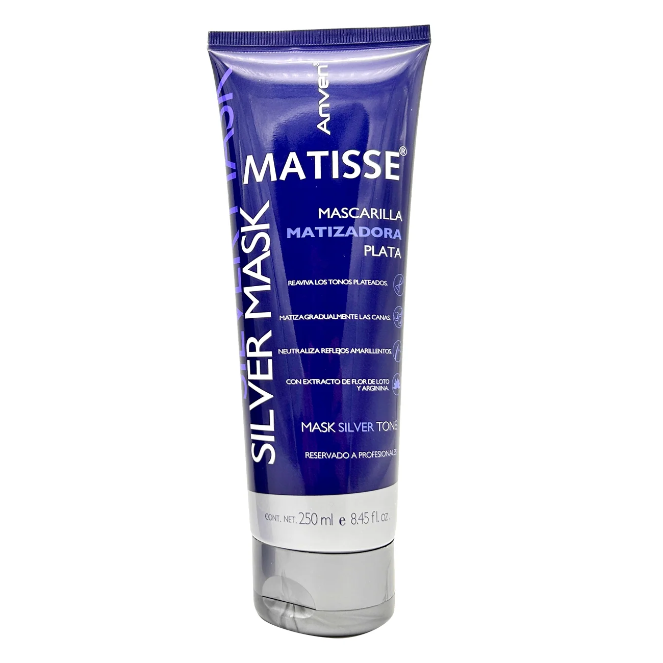 [7506115653269] MASCARILLA MATIZADORA PLATA MATISSE 250ML ANVEN