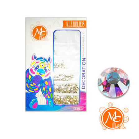 [7502308142183] PAQUETE CRISTAL DAZZLING AB 939 TORNASOL #3,4,6,8 Y 10 (MCPC939) (10P)