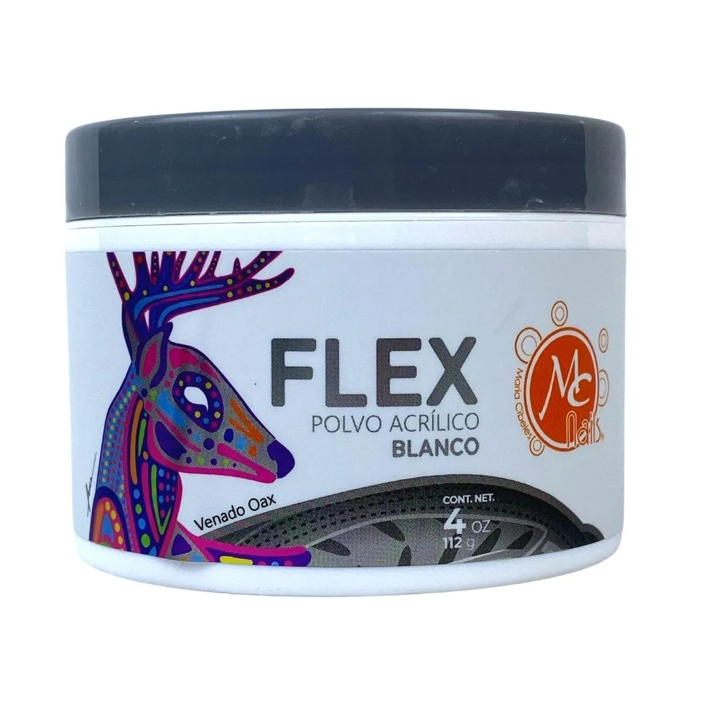 [7502285962521] POLVO ACRILICO FLEX BLANCO 4OZ MC NAILS
