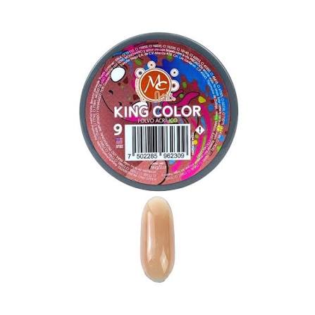 [7502285962309] POLVO ACRILICO KING COLOR 20Z #9 MC NAILS