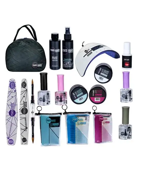 PUNTO NAILS MASTER KIT C/LAMPARA