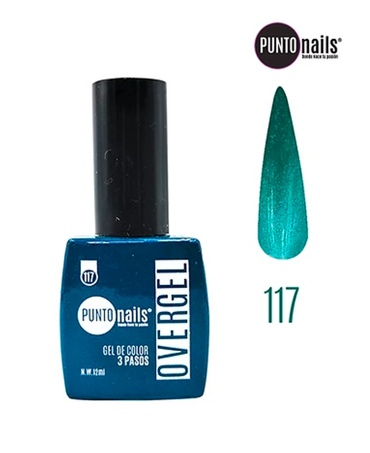 [7505031103520] PUNTO NAILS OVERGEL #117 MENTA CON