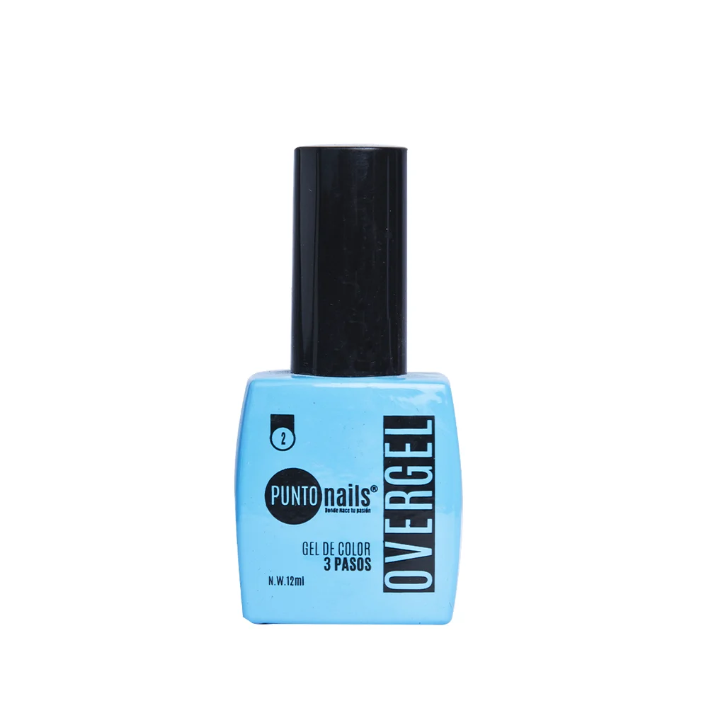 [7505031102370] PUNTO NAILS OVERGEL AZUL OCEANO #02 12ml