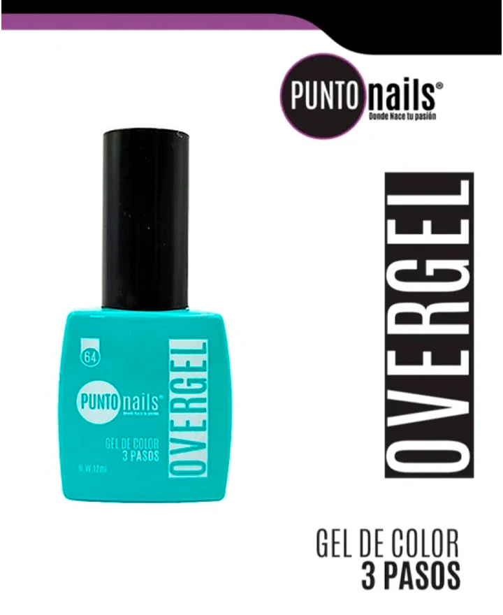 [7505031102998] PUNTO NAILS OVERGEL BABY BLUE #64 12ml