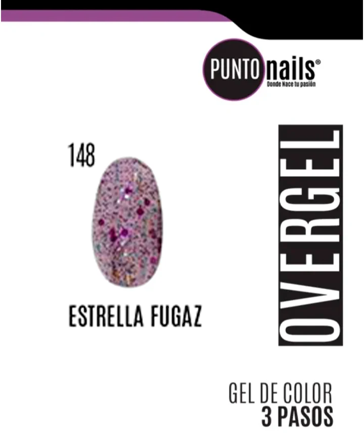 [7505031103834] PUNTO NAILS OVERGEL ESTRELLA FUGAZ #148
