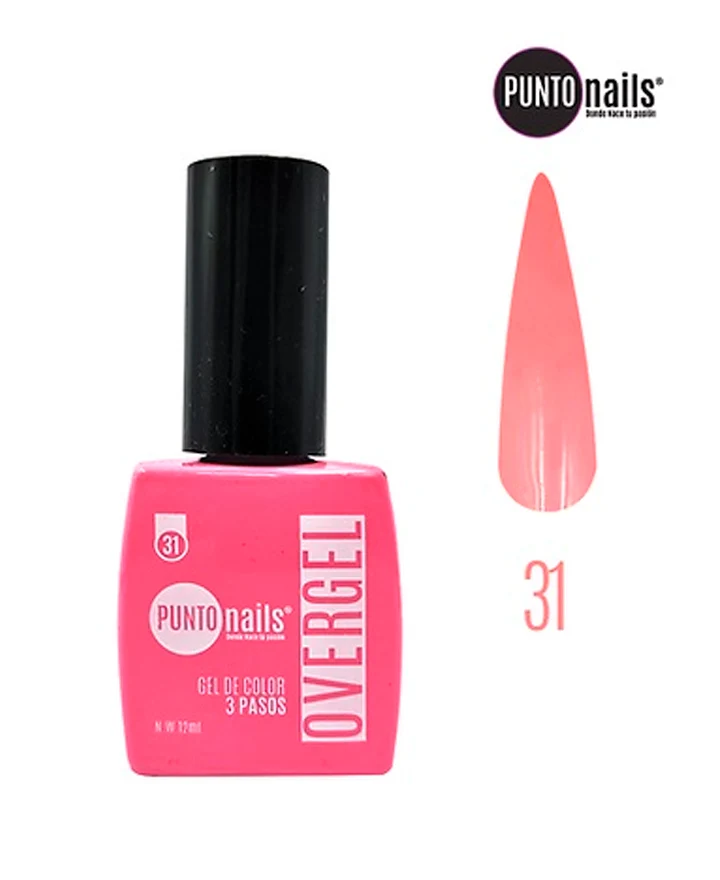 [7505031102660] PUNTO NAILS OVERGEL FLAMINGO #31 9ml