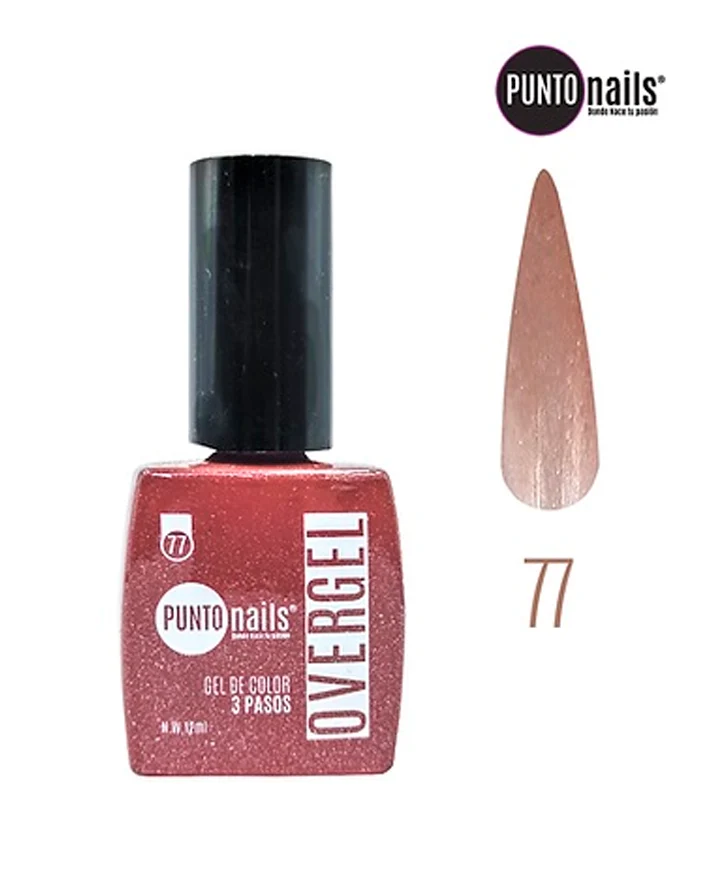 [7505031103124] PUNTO NAILS OVERGEL FLOR DE SEDA #77 12ml