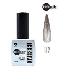 [7505031103476] PUNTO NAILS OVERGEL GRIS BRILLANTE #112 12ml