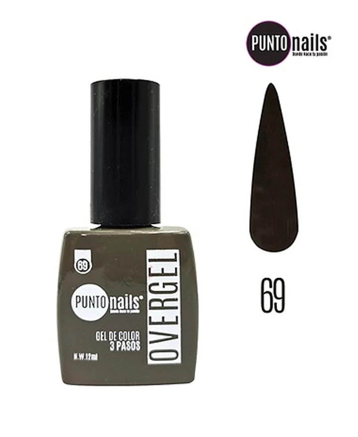 [7505031103049] PUNTO NAILS OVERGEL GRIS CLARO #69 12ml