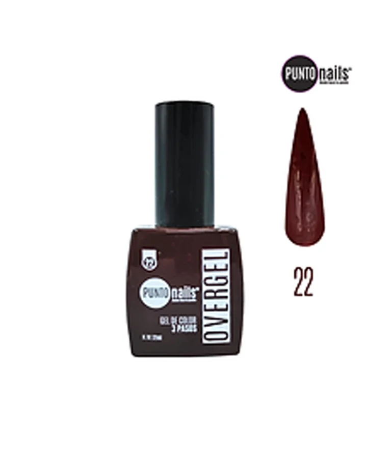 [7505031102578] PUNTO NAILS OVERGEL NUEZ #22 12ml