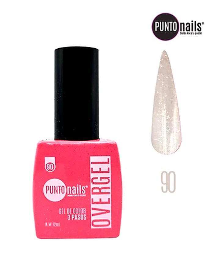 [7505031103254] PUNTO NAILS OVERGEL PINK GLITTER #90 12ml
