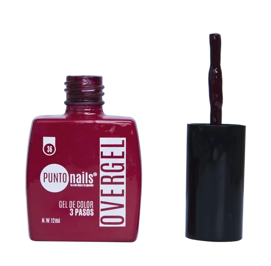 [7505031103292] PUNTO NAILS OVERGEL ROJO GRANATE #94 12ml