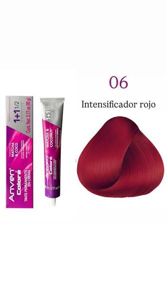 [7506115660779] TINTE ANVEN 06 INTENSIFICADOR ROJO 1+1/2