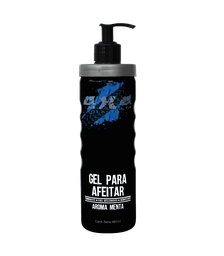 [7501776330474] GEL PARA AFEITAR 4X4 MENTA 485ML