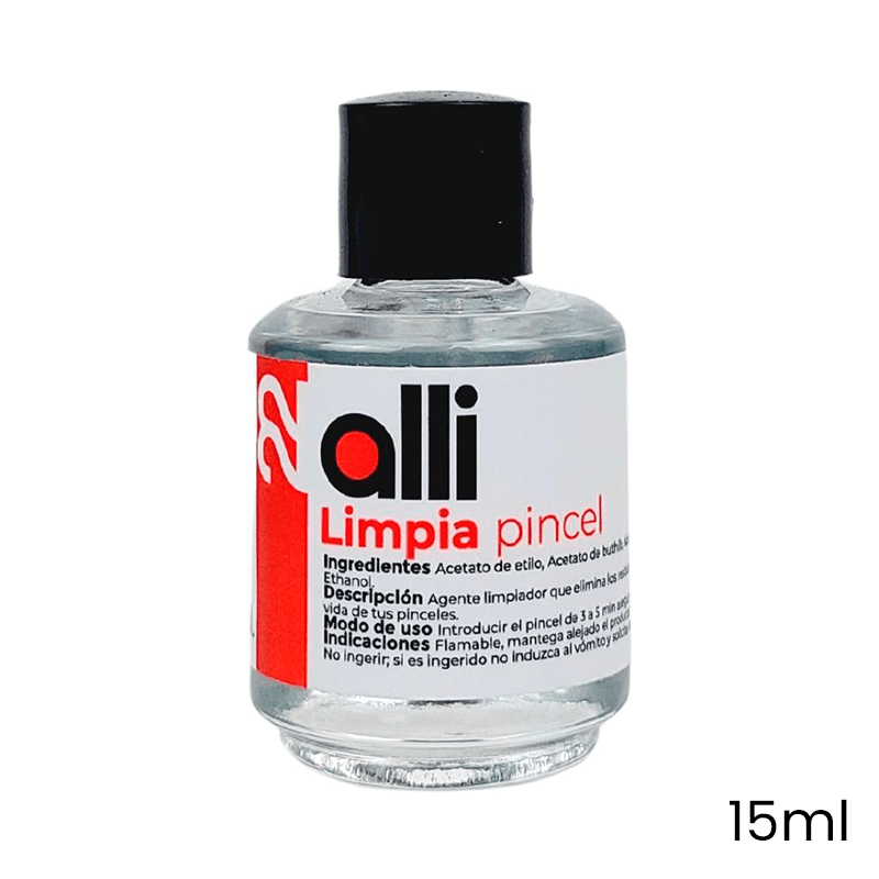 [7502308145368] 22 ALLI LIMPIA PINCEL 15ML GC 2ALLMP01