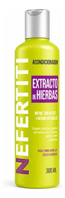 [7502238705212] ACONDICIONADOR C/EXTRAC D HIERBAS 300ML NEFERTITI