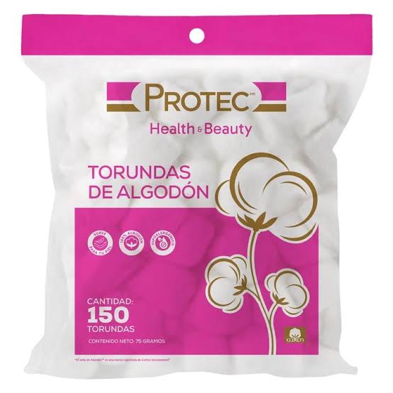 [7501048621408] ALGODON PROTEC 75G C/150PZ TORUNDAS
