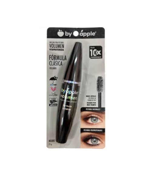 [7501906606431] BY APPLE MASCARA 10XVOLUMEN NEGRA
