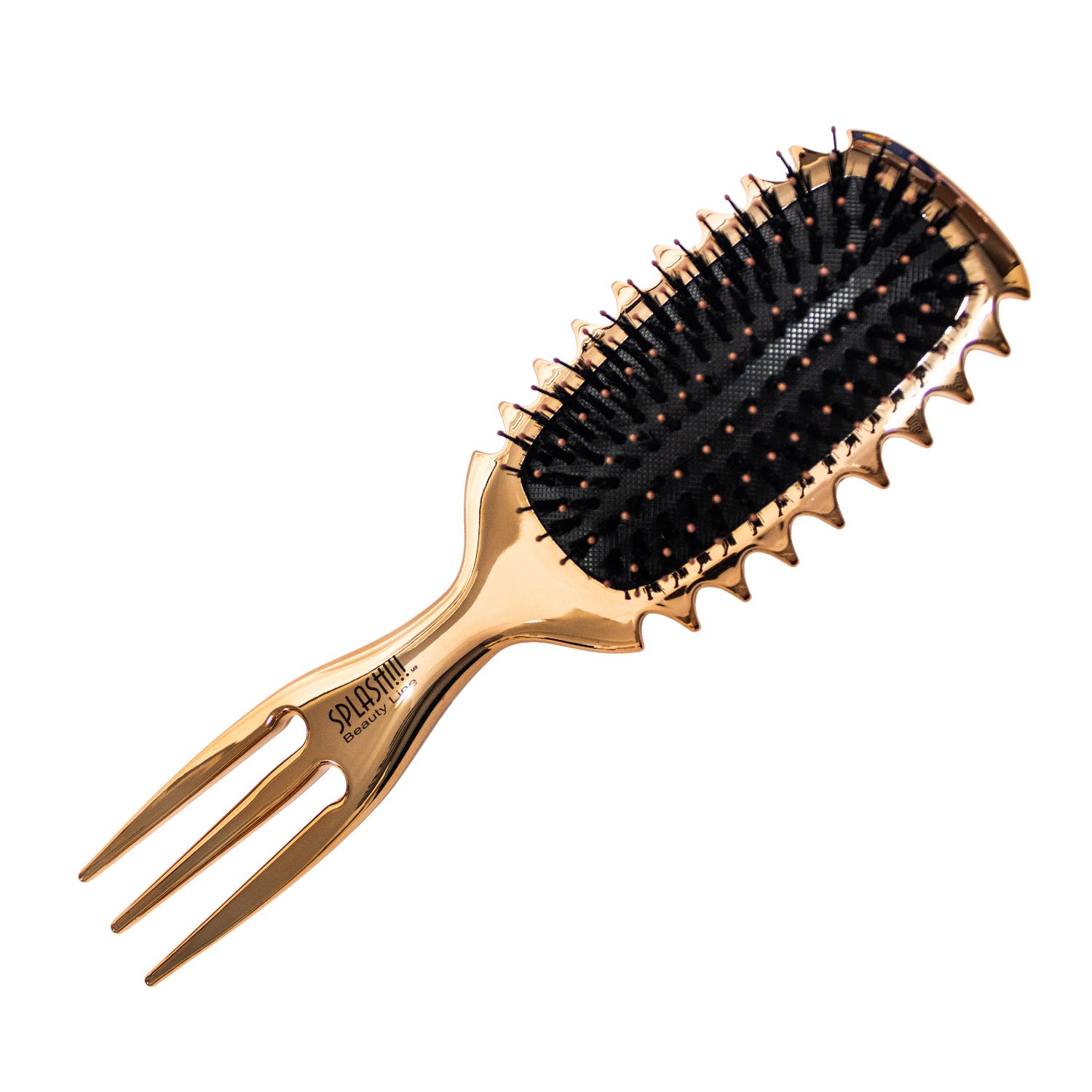 [7501955453246] CEPILLO PARA EL CABELLO ONDULADO/CURLY SPLASH METALICO 1908-00