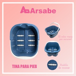 [7502308142226] TINA PARA PIES CON RODILLOS