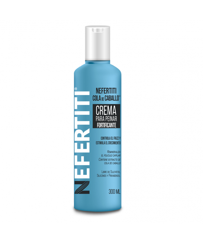 [7502238705618] CREMA P/PEINAR COLA DE CABALLO 300ML NEFERTITI