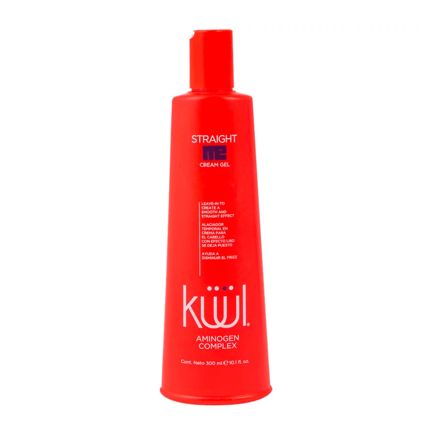 [7501438366452] CREMA STRAIGHT ME GEL ALACIADOR TEMPORAL KUUL 300 ML