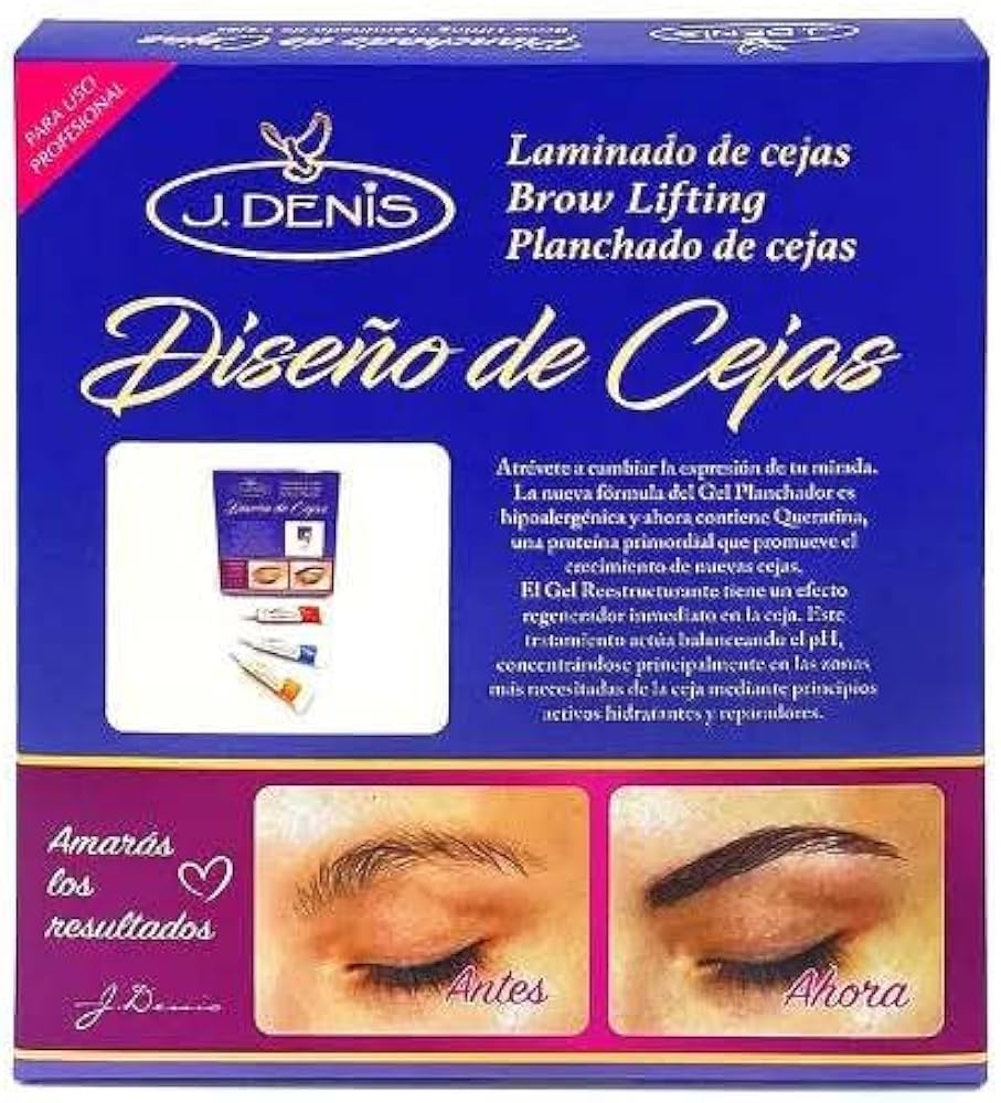 [7502267390014] DISEÑO DE CEJAS PLANCHADO J DENIS