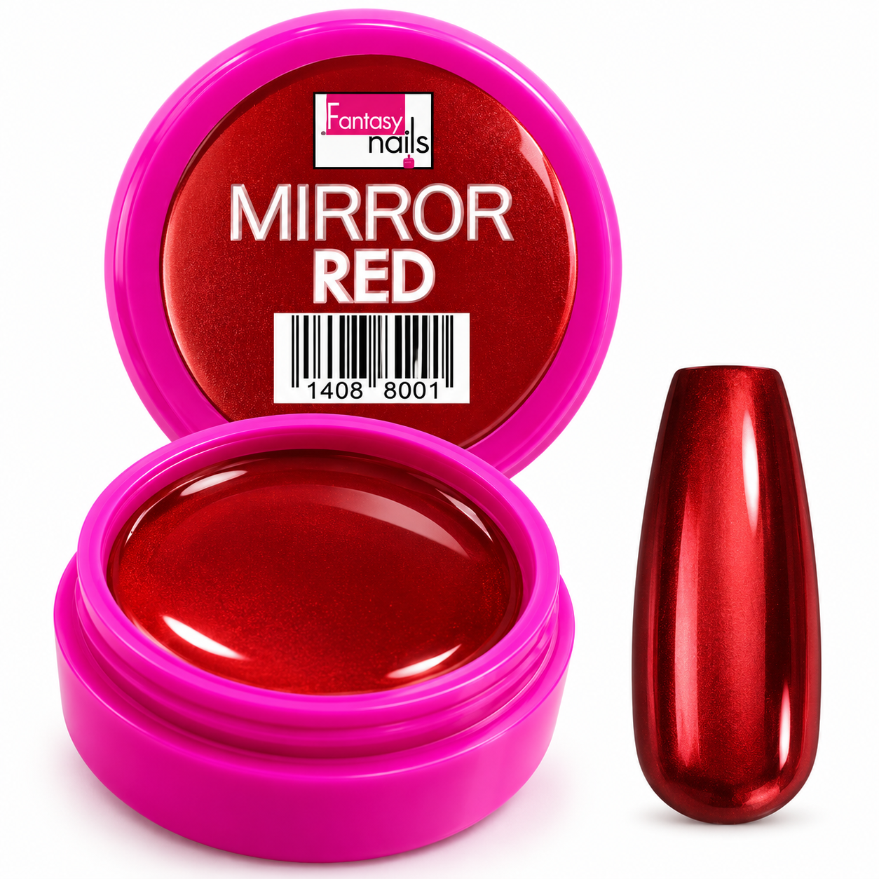 [14088001] EFECTO ESPEJO ROJO #14 FANTASY NAILS