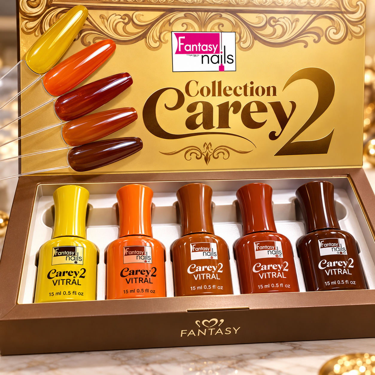 [65108000] FANTASY NAILS COLECCION CAREY 2 5PZ