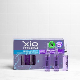 [7501846500271] AMPOLLETA SEMILLA DE LINO SIN ENJUAGE XIOMARA 12PZ