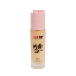 [7502295835358] MAQUILLAJE LIQUIDO MATE BEIGE 300 MATTE 12 HRS.PINK UP PKMHR300 (7502295831138)