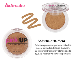 [7502296060810] RUBOR INDIVIDUAL 09 GOLDEN, PINK UP, PZ PKR09